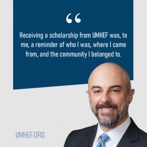 Jadd Masso, UMHEF Scholar and Trustee